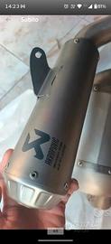 scarico Akrapovic MT09/ Tracer