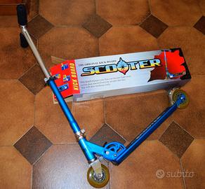 Monopattino nuovo in alluminio, pieghevole facile