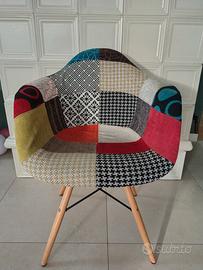 Sedia poltroncina Patchwork 
