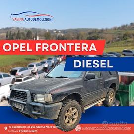 Opel frontera ricambi usati vettura rottamata