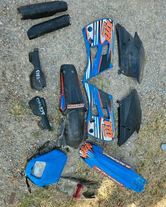 set plastiche moto tm racing 