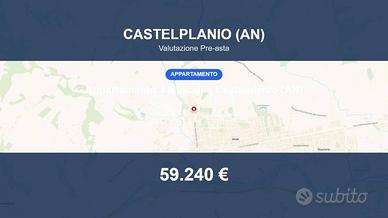Immobile in asta di 64 m² con box auto a Castelpla