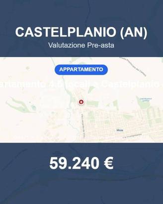 Immobile in asta di 64 m² con box auto a Castelpla