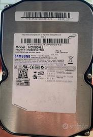 Hard disk samsung hd080hj 3,5" 80 gb sata