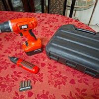 Avvitatori Black&Decker con valigia trasporto