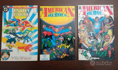 LEGA DELLA GIUSTIZIA Justice League american heros