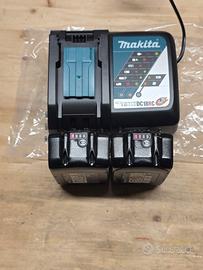 caricatore e 2 batterie makita