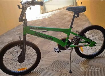 Bmx kawasaki bx-180 freestyle - verde kawasaki - c
