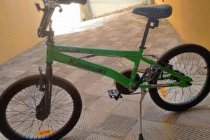 Bmx kawasaki bx-180 freestyle - verde kawasaki - c
