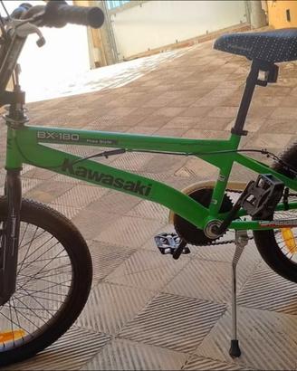 Bmx kawasaki bx-180 freestyle - verde kawasaki - c