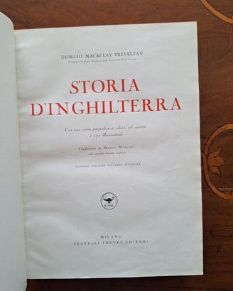 Libro Storia di Inghilterra - Trevelyan