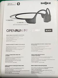 Cuffie Shokz OpenRun Pro 2 Mini (conduzione ossea)