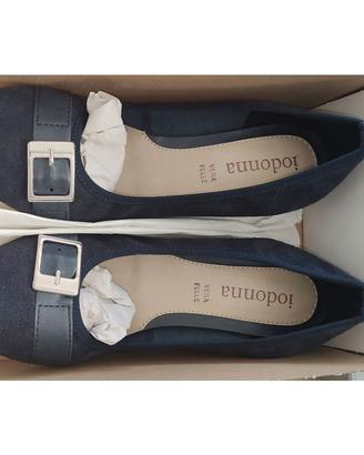 Scarpe ballerine iodonna blu n. 38 nuove
