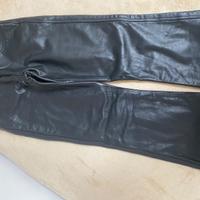 Pantaloni in vera pelle moto