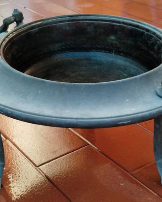 Braciere  e portavaso in rame