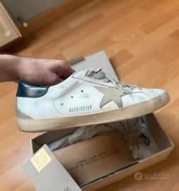 Golden Goose Superstar 42 Bianche Stella Grigia