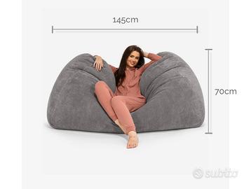Pouf divano gigante Lounge pug