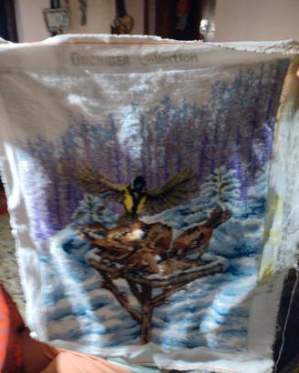 quadretto con ucellini