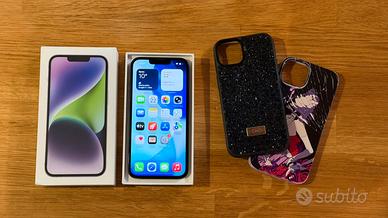 iPhone 14 128GB Nero + 2 Cover Luxury