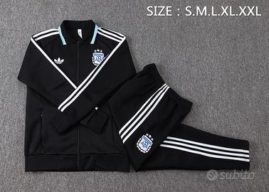 Tuta Argentina nera adidas XL-XXL