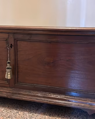 cassapanca legno massiccio 