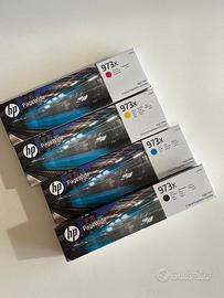 SERIE COMPLETA CARTUCCE ORIGINALI 973X HP