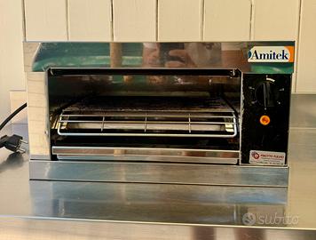 Tostiera professionale inox