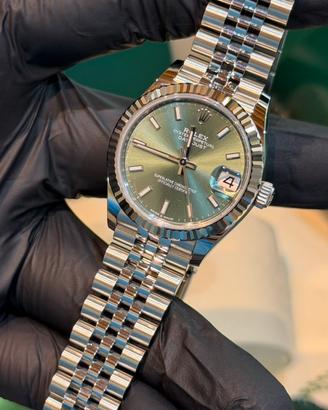 Rolex Dj Verde Nuovo 08/2026 31mm 278274 Full
