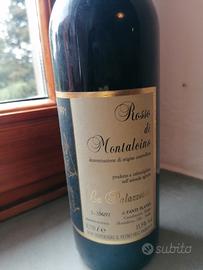 Bottiglia vino Rosso di Montalcino da collezione 