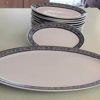 Servizio di piatti cena fredda da 12 Tiffany