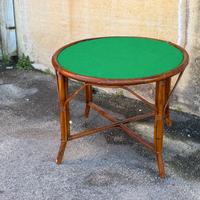 Tavolo da gioco in bambù – Piano rinnovato