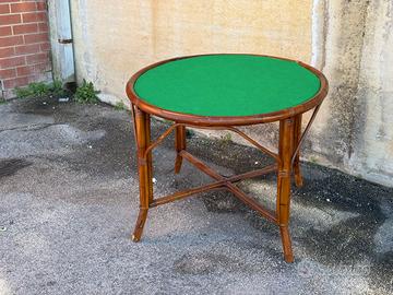 Tavolo da gioco in bambù – Piano rinnovato