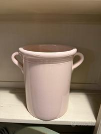 Vaso pugliese in terracotta smaltata