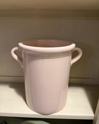 Vaso pugliese in terracotta smaltata
