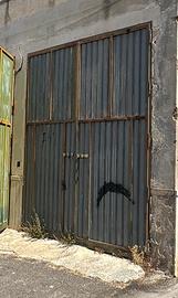 Portone in ferro 2 ante 3m x 3,5 m