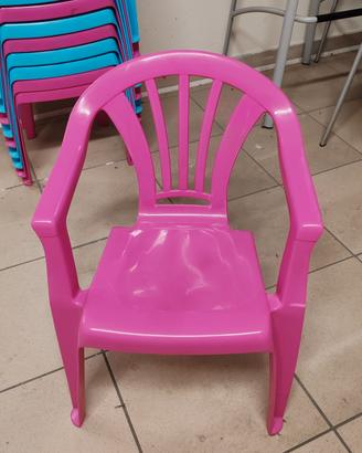 sedie in plastica  per bambini