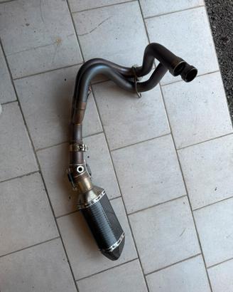 Scarico completo kawasaki z650