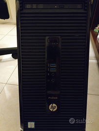 Desktop HP ProDesk Intel i7 ssd+hd