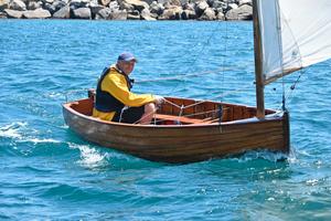 Dinghy in legno vintage
