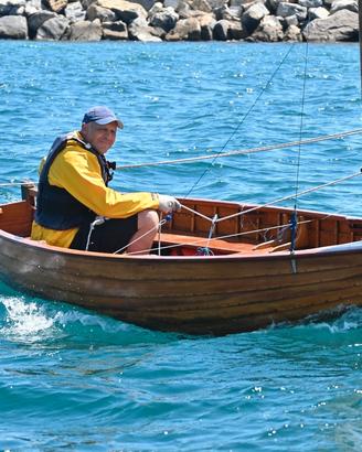Dinghy in legno vintage