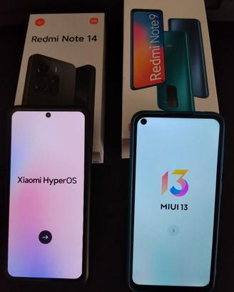 Due telefoni Redmi funzionanti