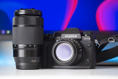 fotocamera FUJIFILM X-T2 + ottiche