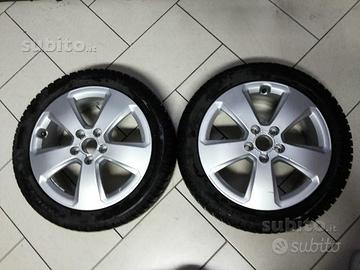 N'2 cerchi audi a3 2014 con gomme termiche