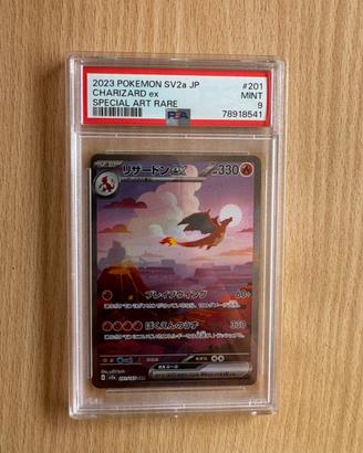 Charizard ex SV2a JP special art #201 PSA 9 JAP