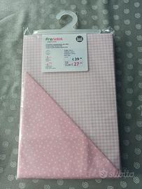 Completo copripiumino per letto-bambina-nuovo