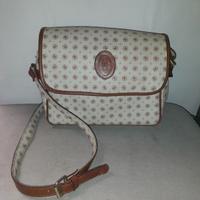 BORSA BEIGE "ROBERTO BORSE" CON TRACOLLA REGOLABIL