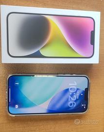 iPhone 14 plus bianco 128gb tutto originale