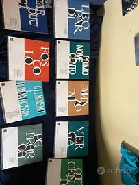 Lotto DISCHI-LIBRO letteratura italiana