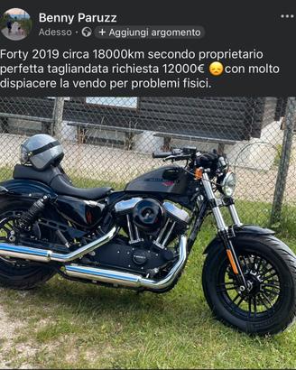Harley forty