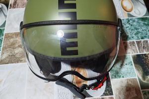 Casco Momo Design Verde Militare Nuovo 